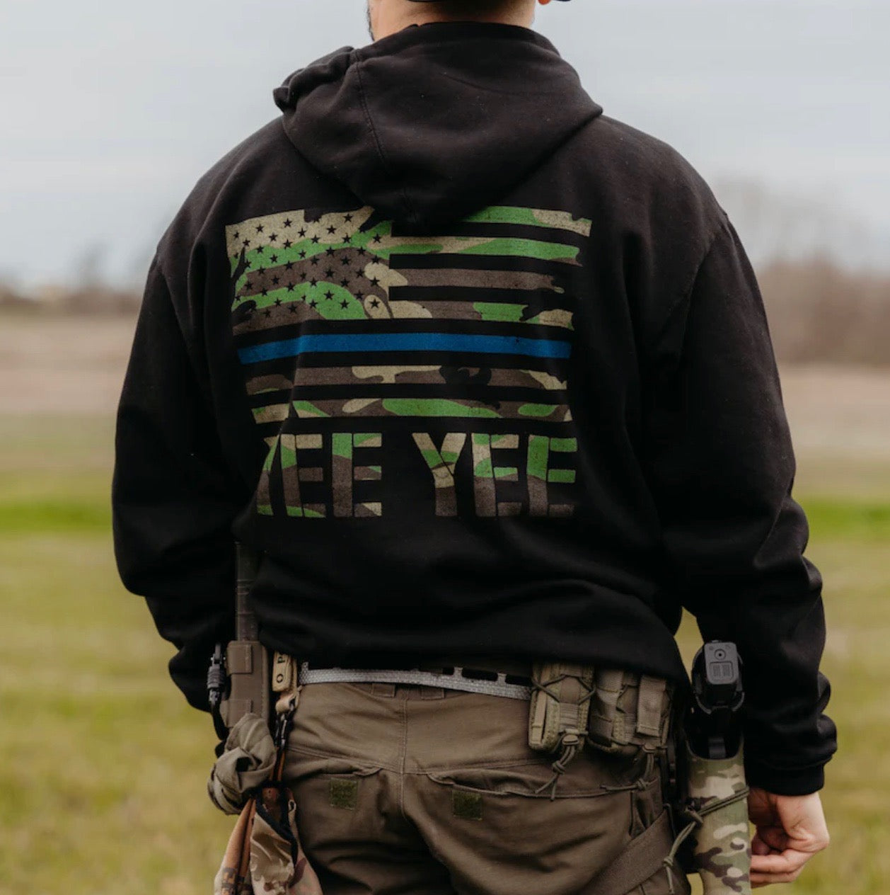 Yee yee flag online hoodie