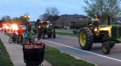 Joe Diffie's Neighborhood Had a Tractor Parade to Celebrate His Life