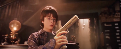 WATCH: Someone replaced all the wands with guns in Harry Potter