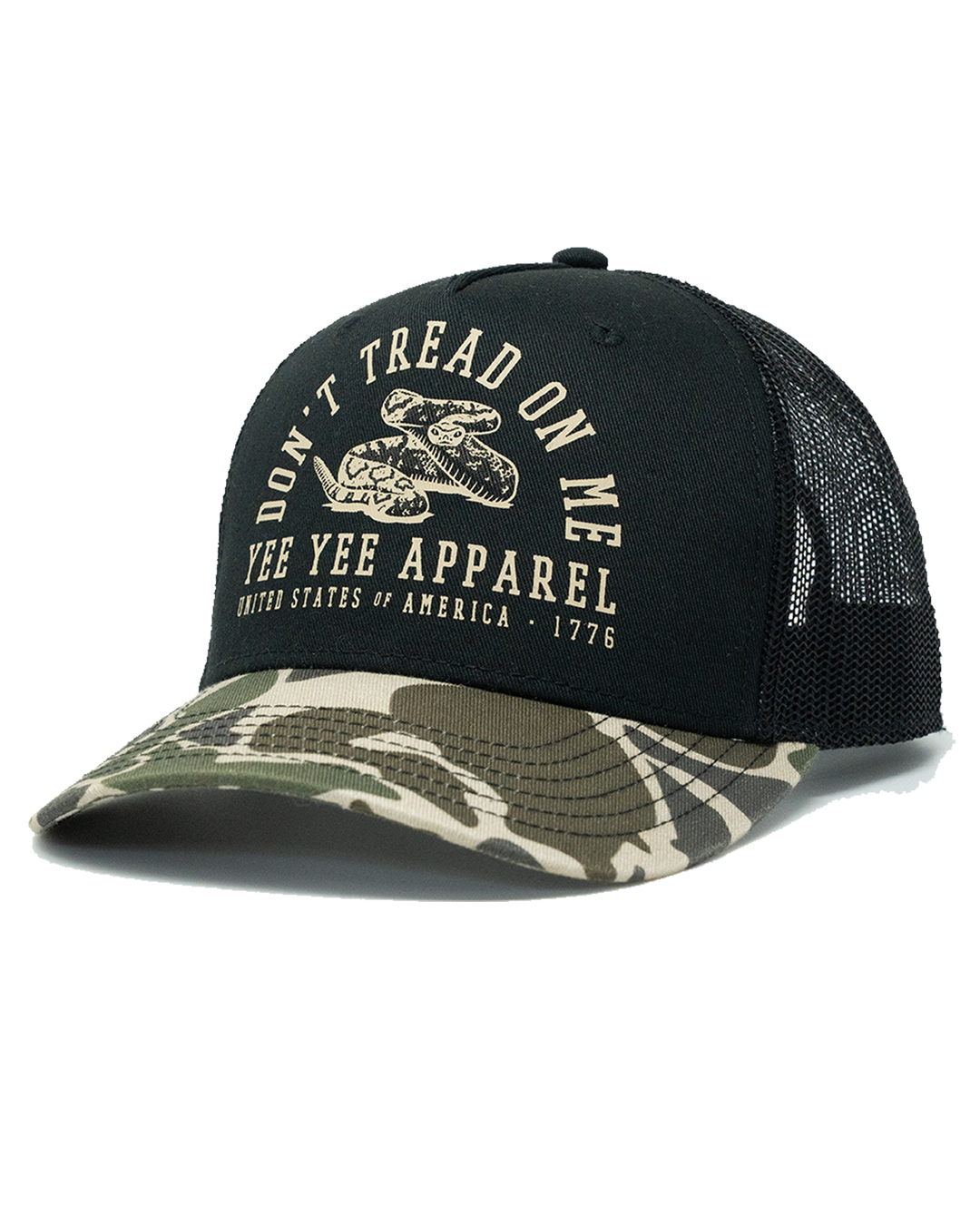 Don't Tread On Me Hat – Yee Yee Apparel - Main Image