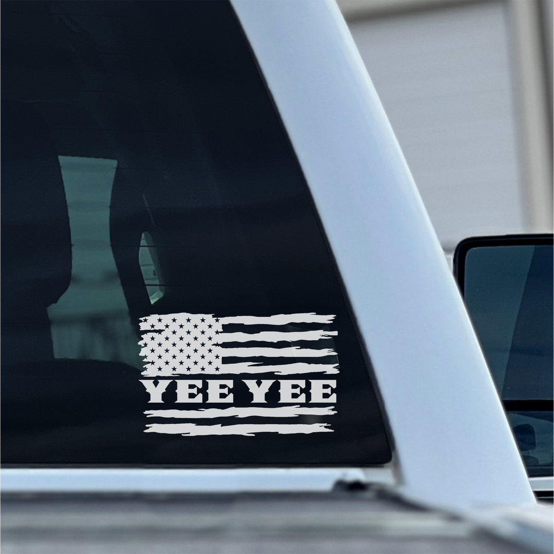 Yee yee sticker for truck discount