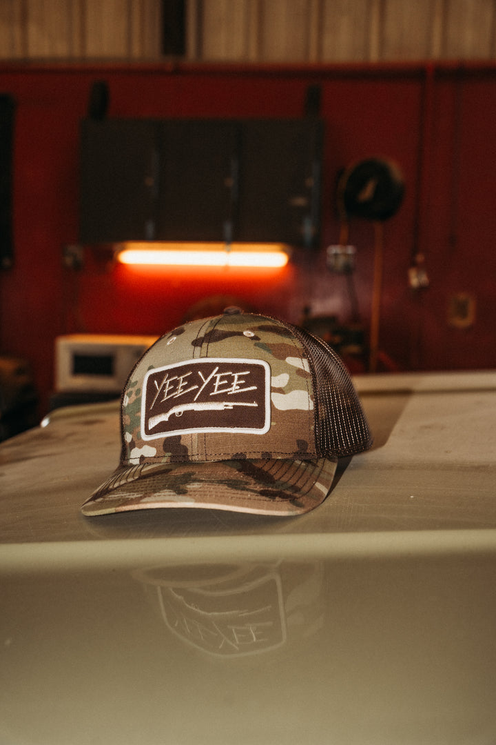 Multicam Trucker Hat – Yee Yee Apparel