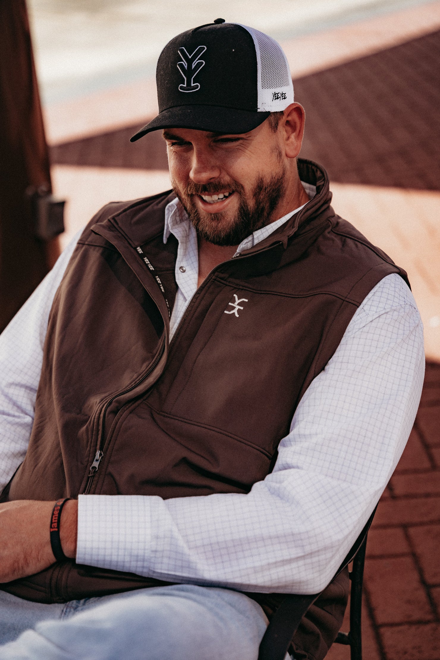 Chocolate Softshell Vest – Yee Yee Apparel