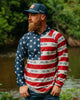 Vintage Flag Performance Hoodie
