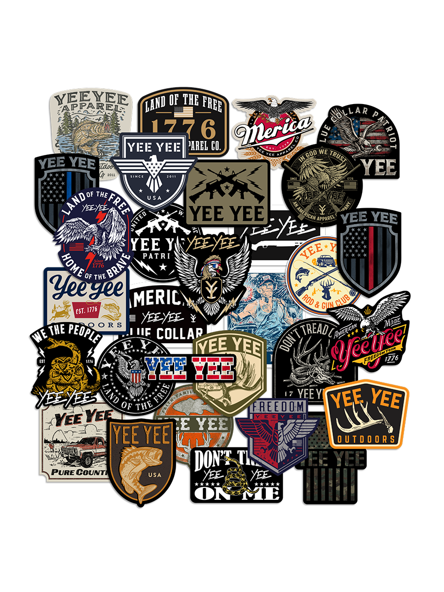 Ultimate Sticker Pack – Yee Yee Apparel