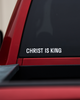 Christ Is King Decal