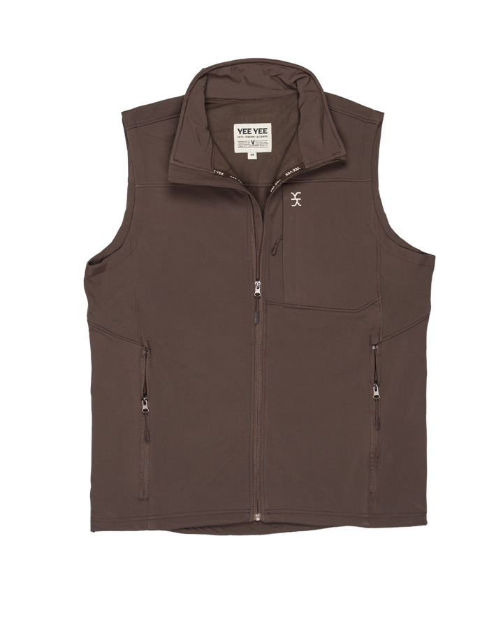Chocolate Softshell Vest – Yee Yee Apparel