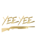 Yee Yee Shotgun Decal (6")