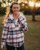 Sunset Hooded Flannel